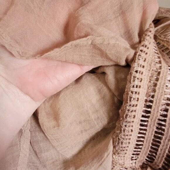 #124 Now & Then Cotton Blush Skirt - Picture 5 of 6